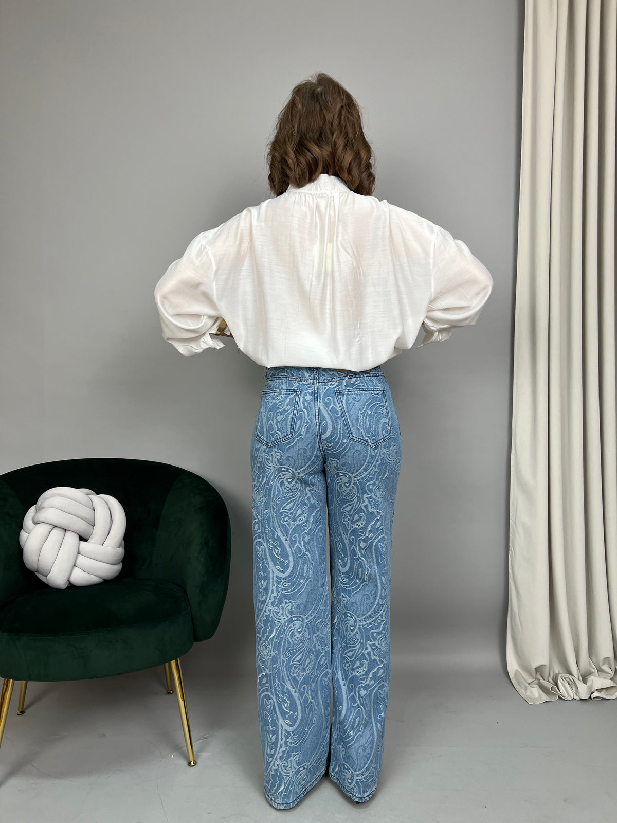 Jeans Paisley - Wide Leg
