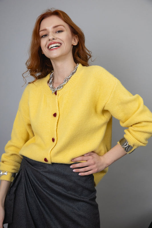 Cardigan Lovely - 7% Lana