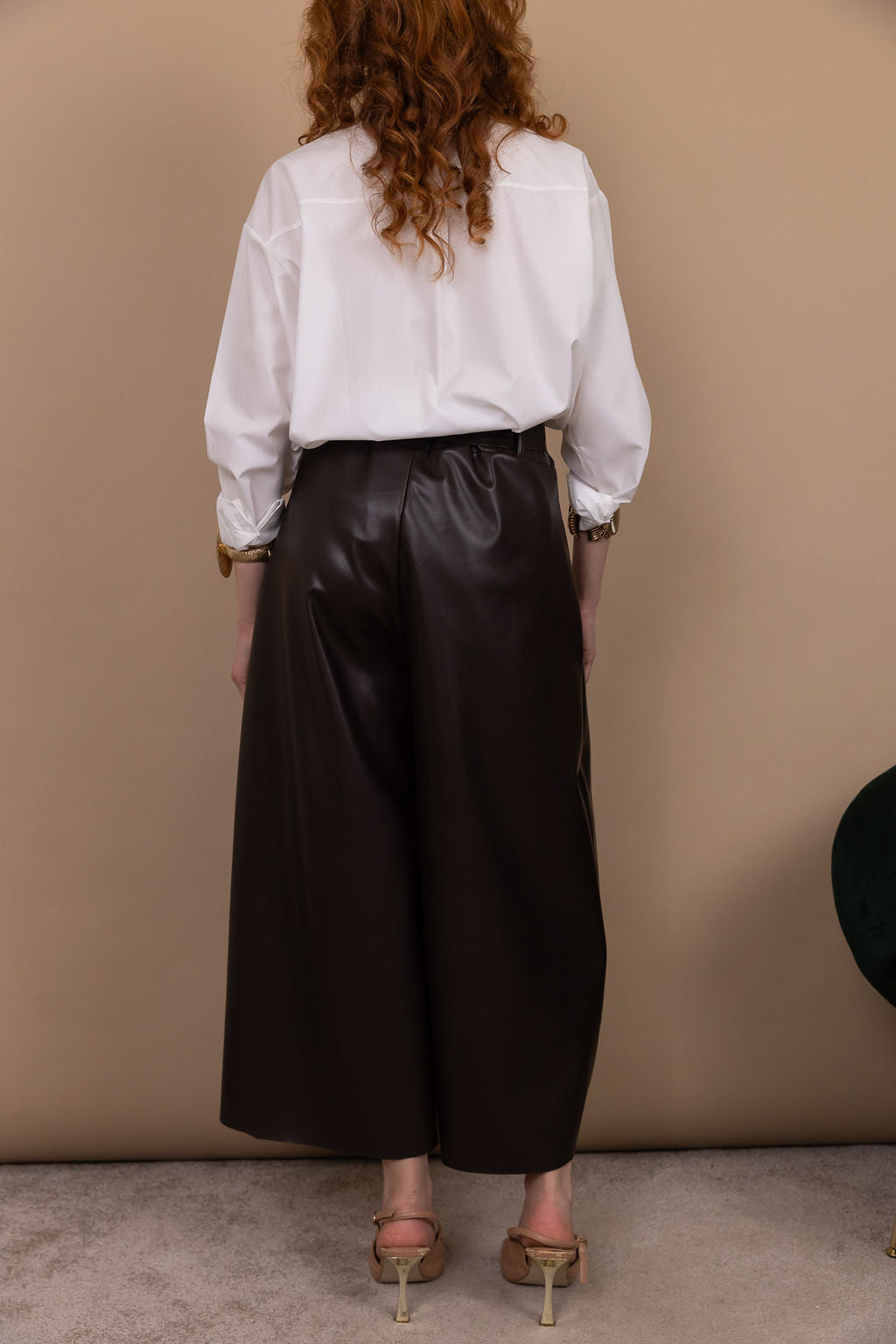 Pantalone Lowkey - in ecopelle