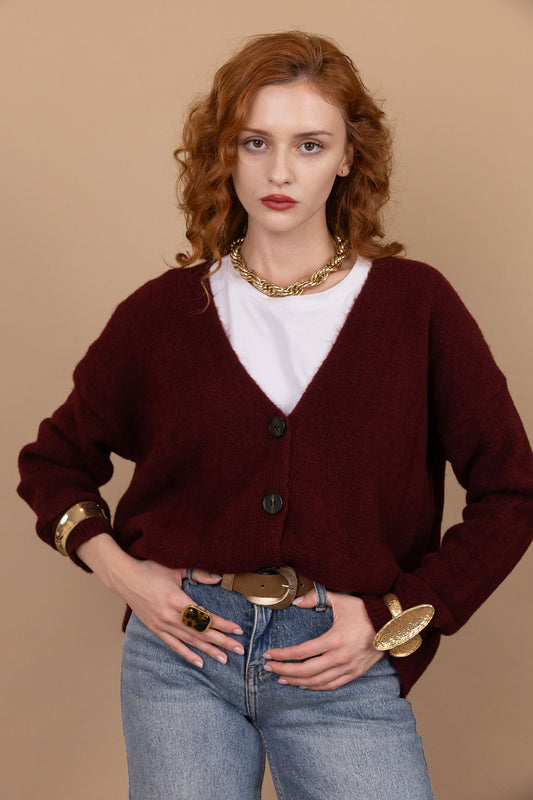 Cardigan Sander - 7% Lana