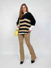 Pantalone Lag boot cut elasticizzato