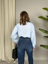 Camicia colletto alla Coreana