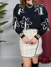 Maglione Crazy flower