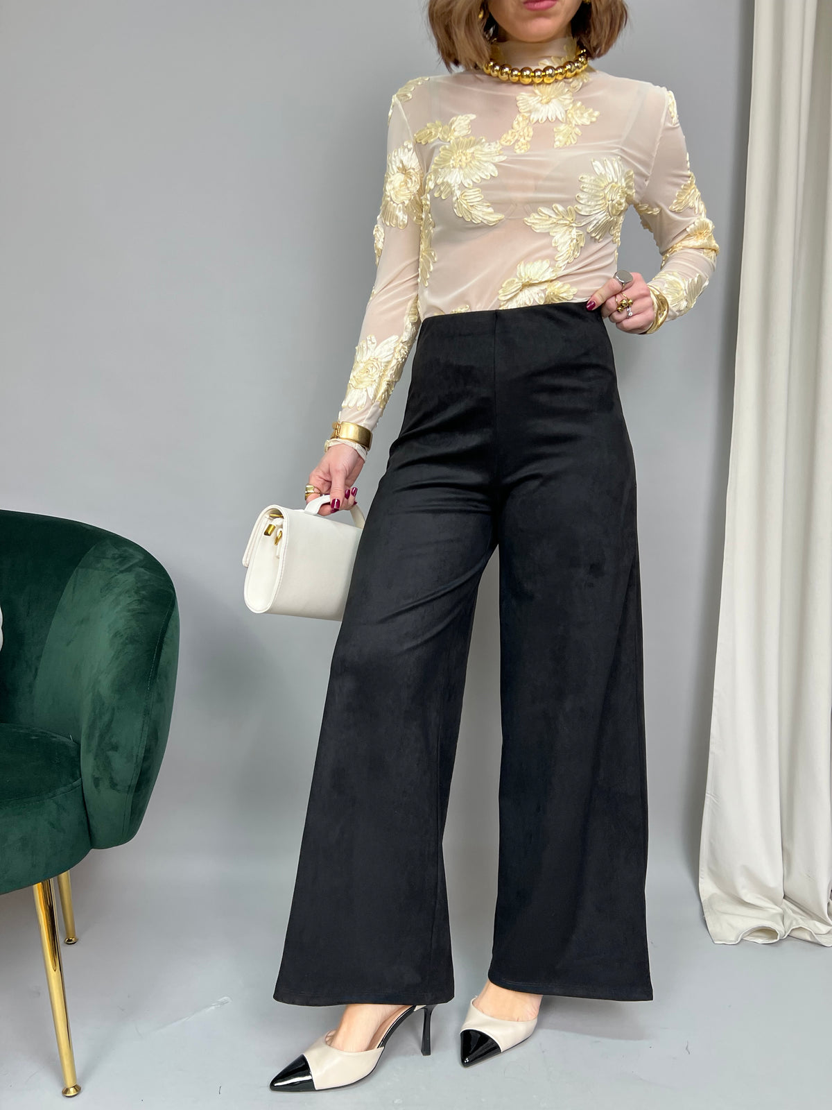 Pantalone Surprise - in suede