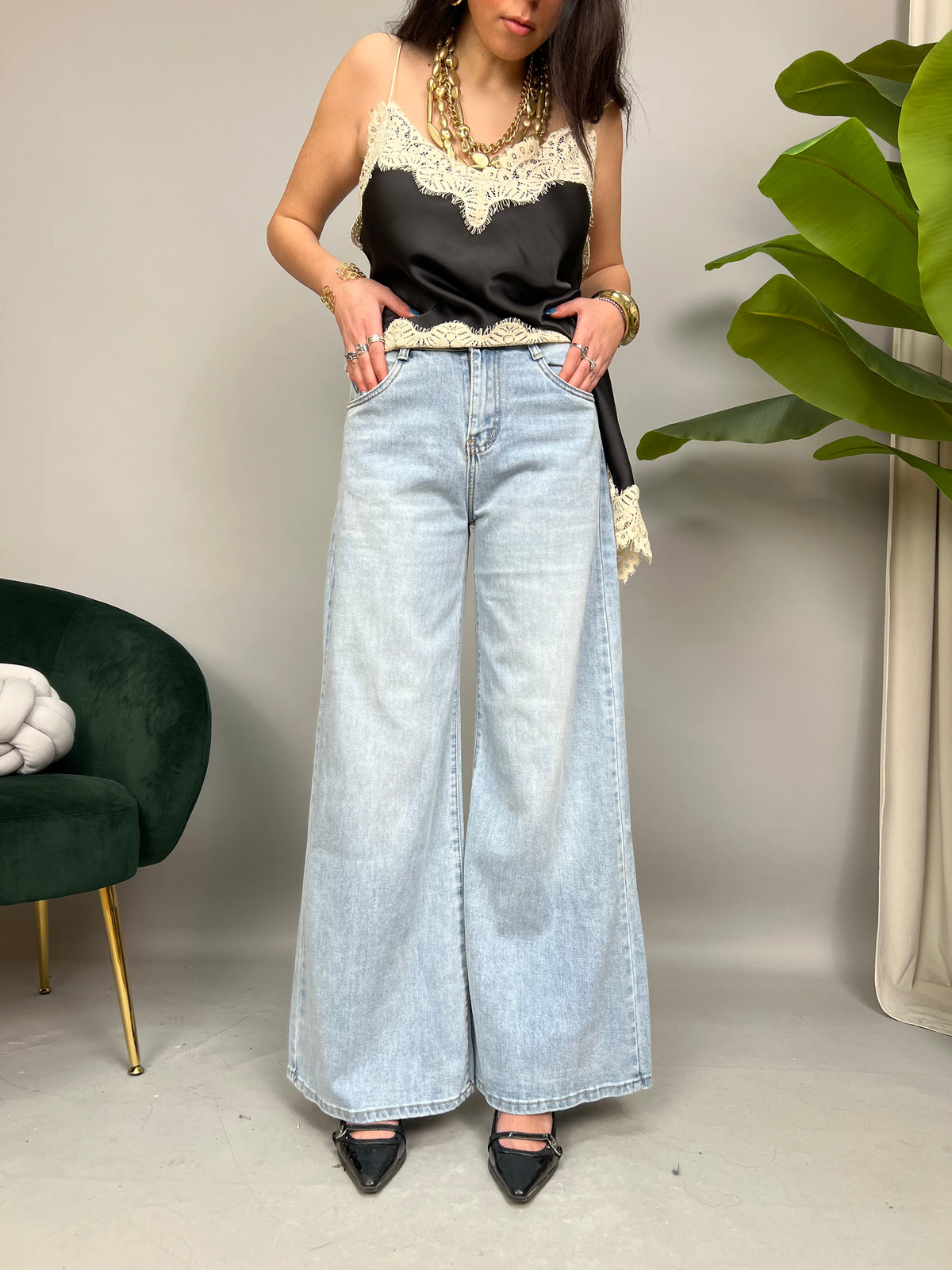 Jeans Missy - Wide Leg