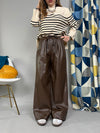 Pantalone ecopelle Sterley