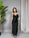 Vestito Ilary in satin