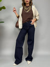 Jeans Contrast elasticizzato