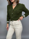 Cardigan Berlino bottoni gioiello
