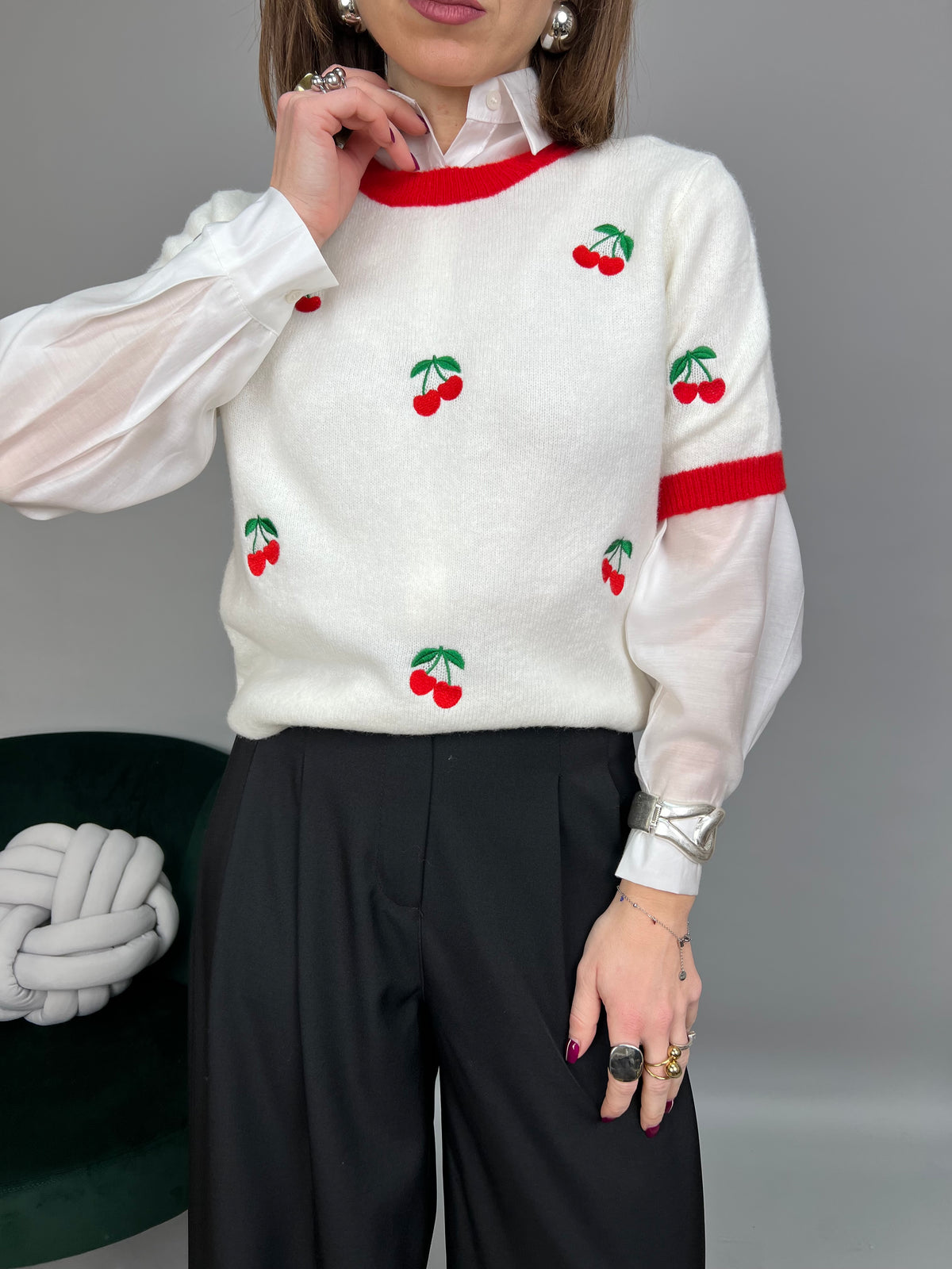 Maglioncino Cherry