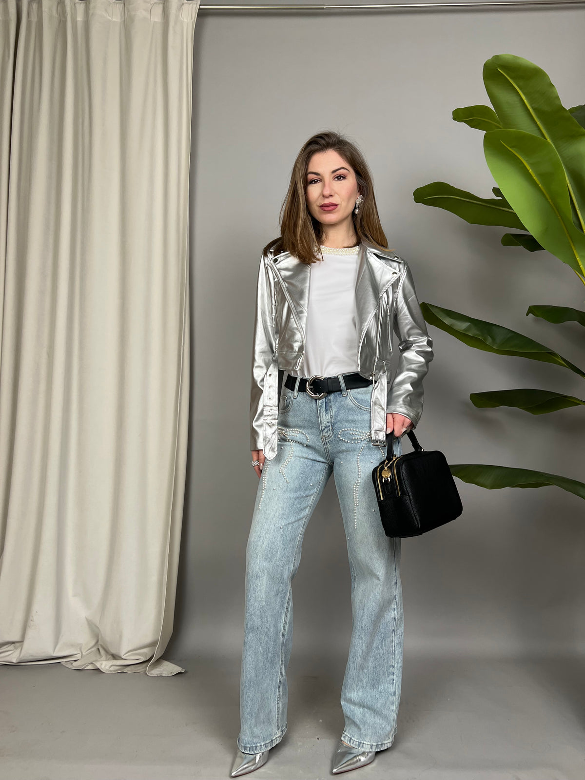 Jeans Fiocco Pearl - Palazzo