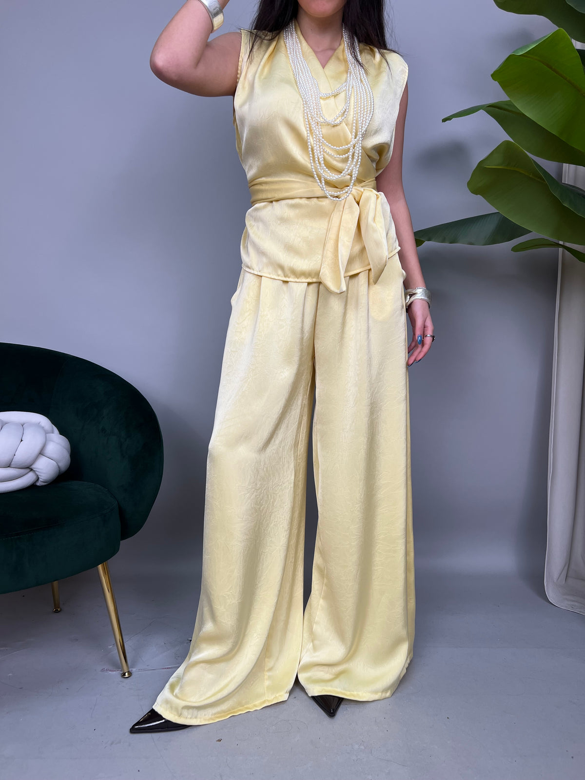 Set coordinato Powell - in satin