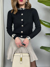 Cardigan nero Elegant