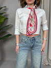 Camicia con foulard