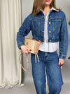 Giacchetto in denim Matrix