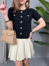 Cardigan Berli manica corta