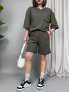 shorts sporty look