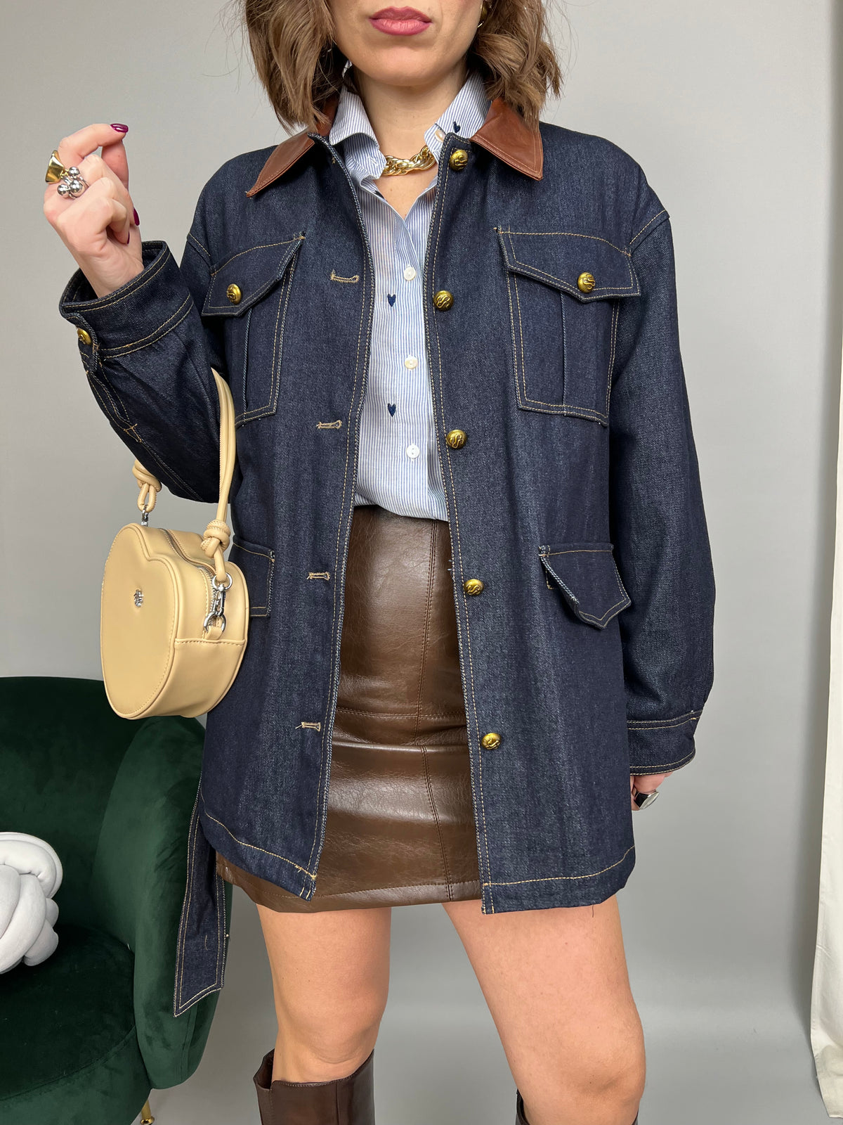 Giacchetto Cheval - in denim