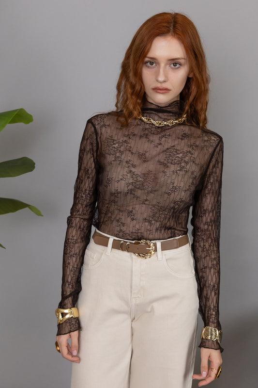 Maglia Atelier - in pizzo