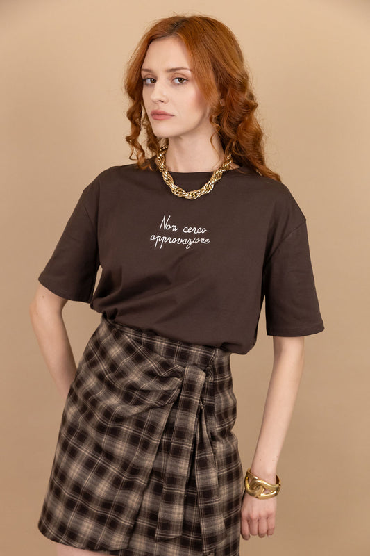 T-shirt "Non Cerco Approvazione"