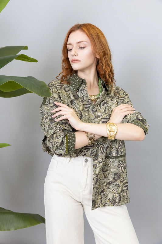 Camicia Bandana - 100% Cotone