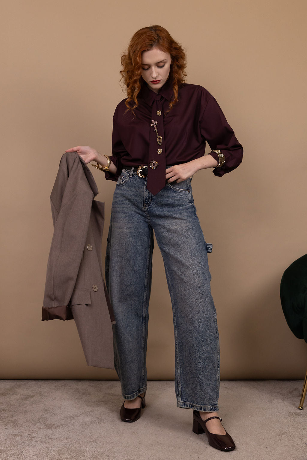 Camicia Rihanna - con cravatta