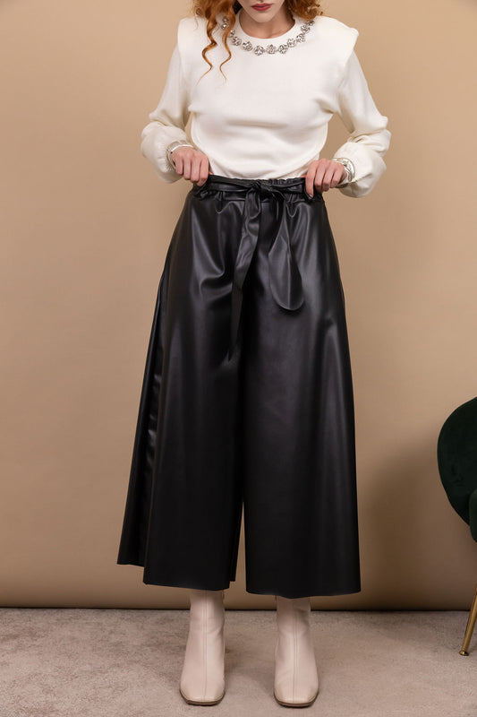 Pantalone Lowkey - in ecopelle