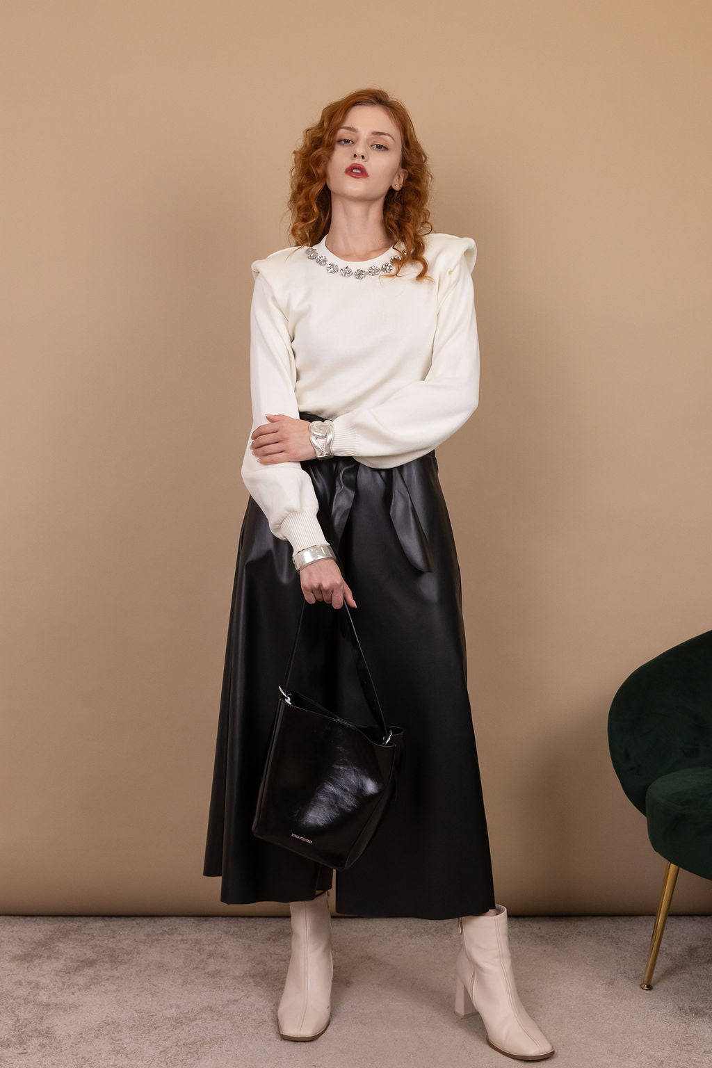 Pantalone Lowkey - in ecopelle