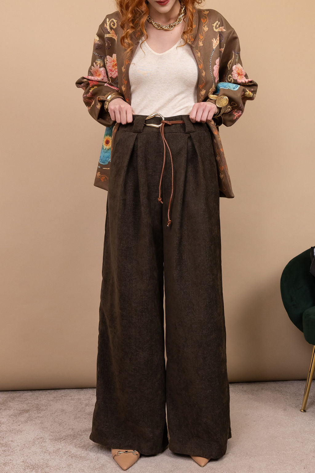Pantalone Inizio - in ciniglia