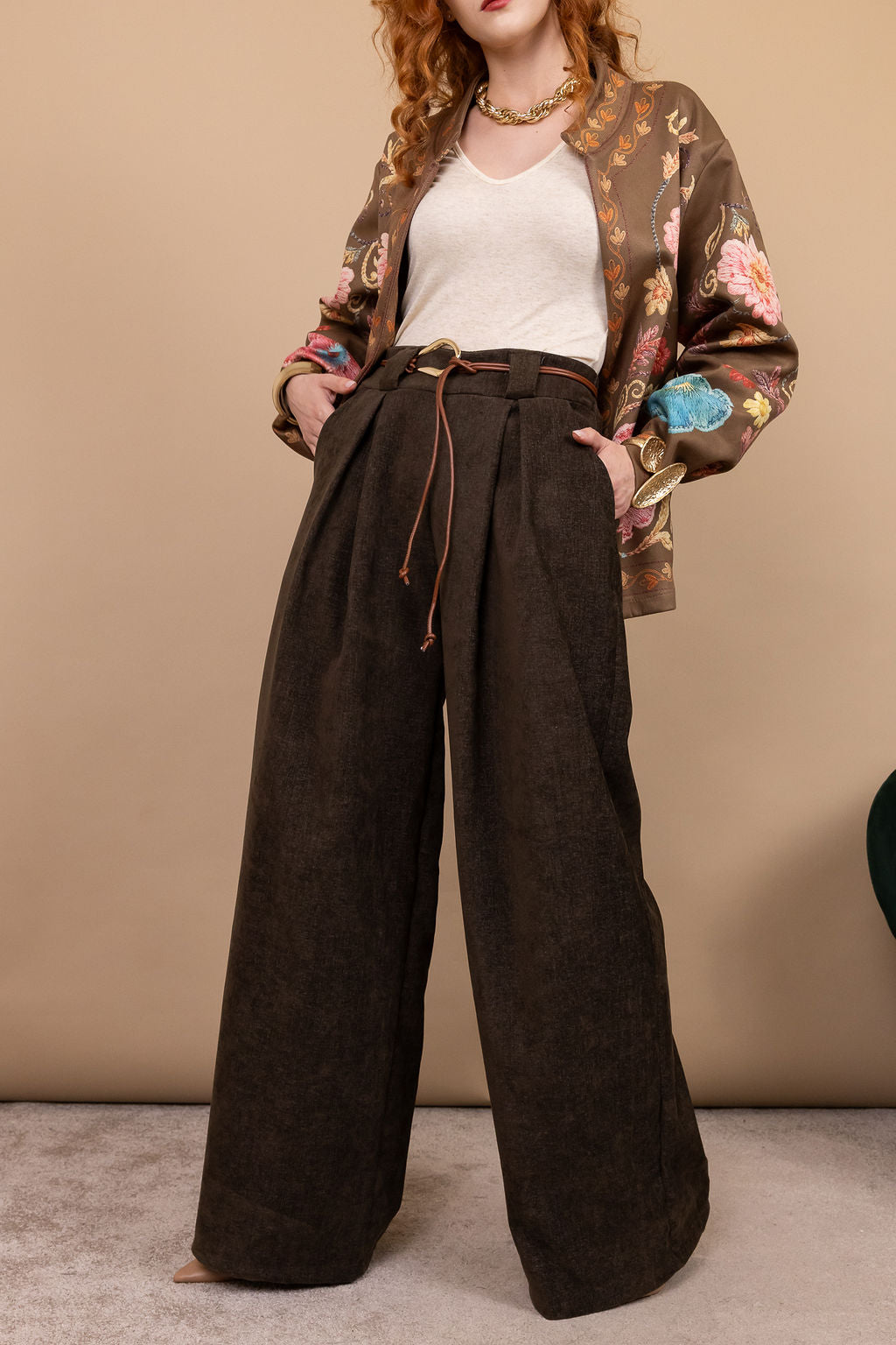 Pantalone Inizio - in ciniglia