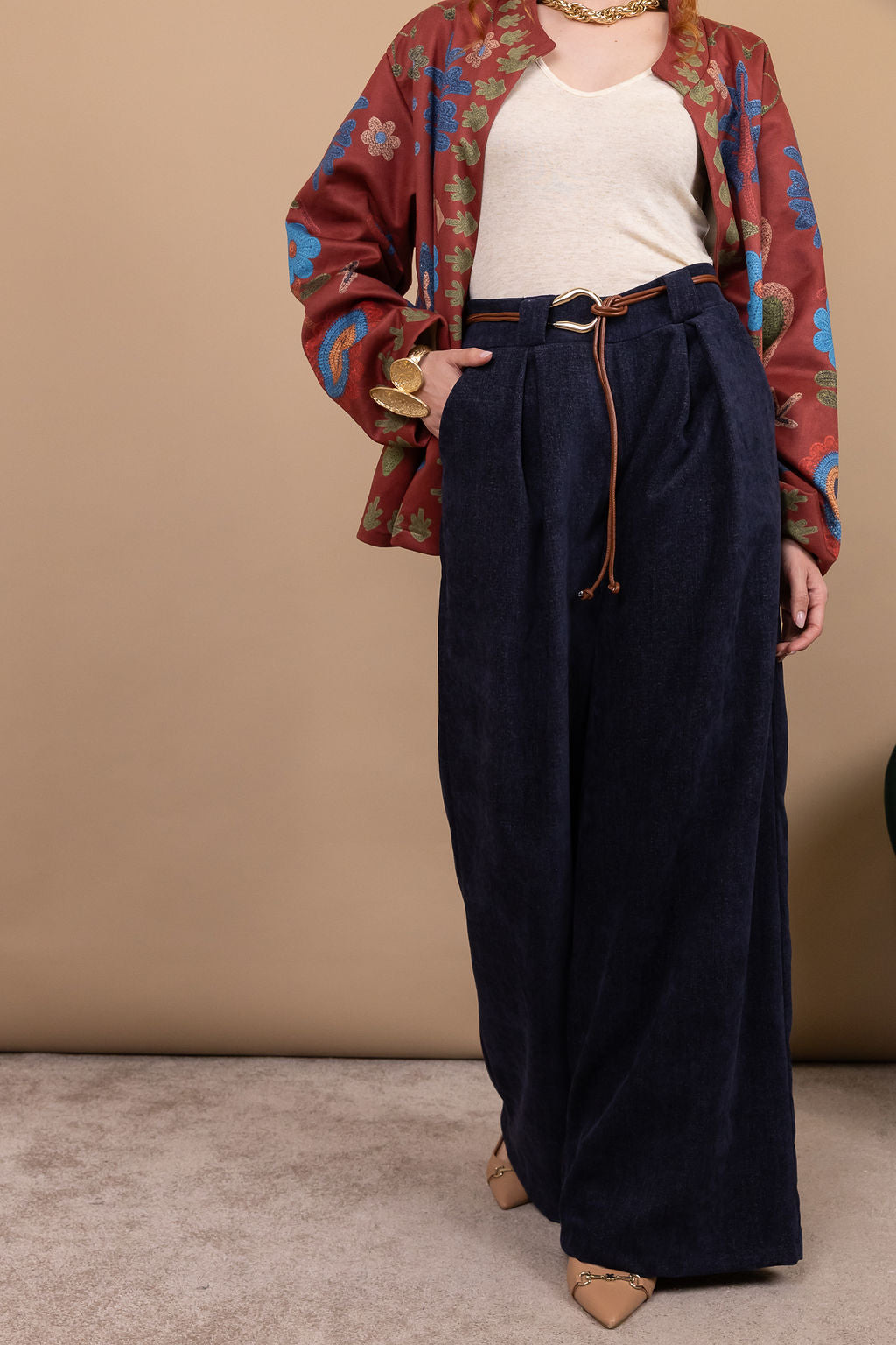 Pantalone Inizio - in ciniglia