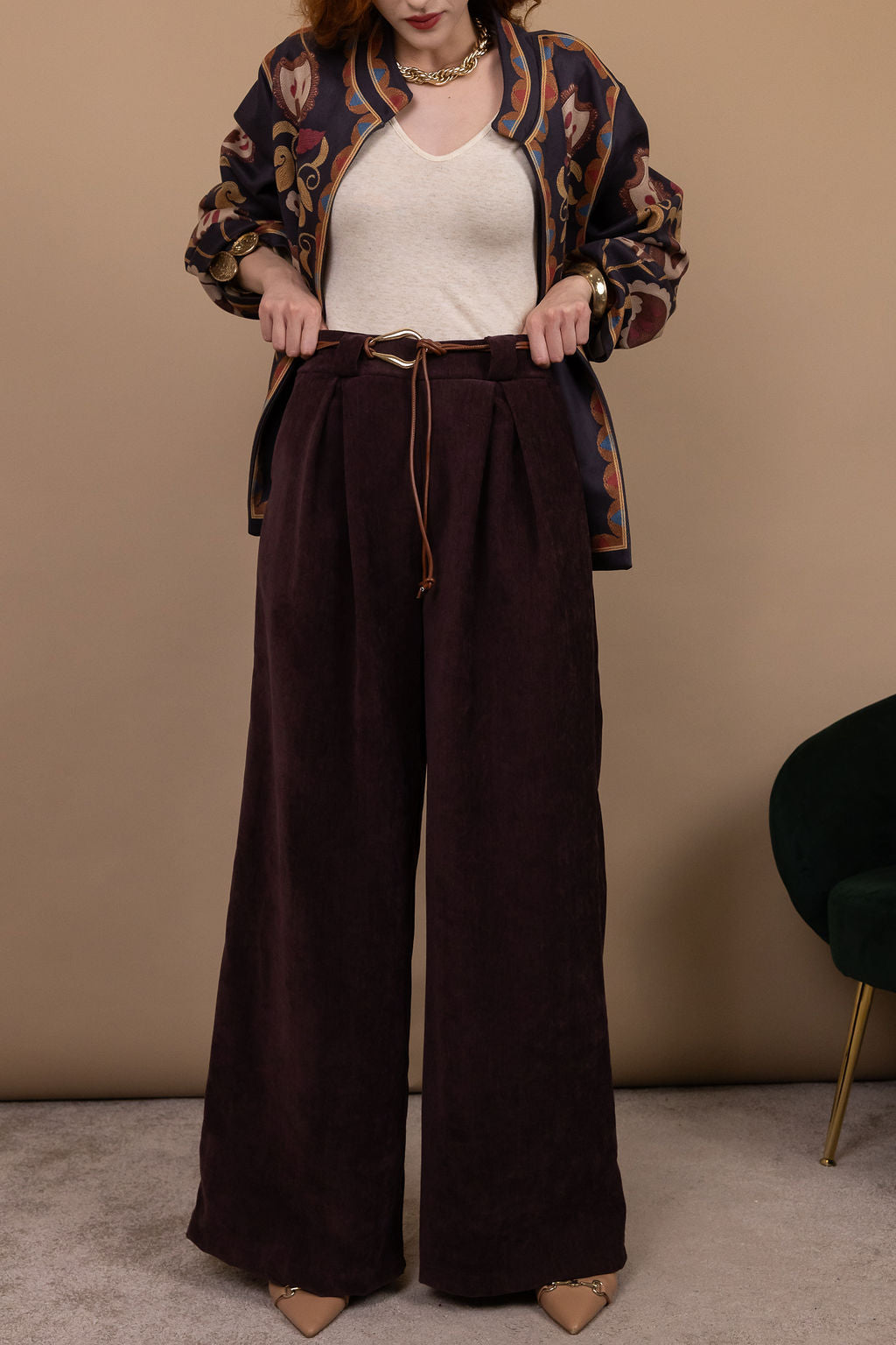 Pantalone Inizio - in ciniglia