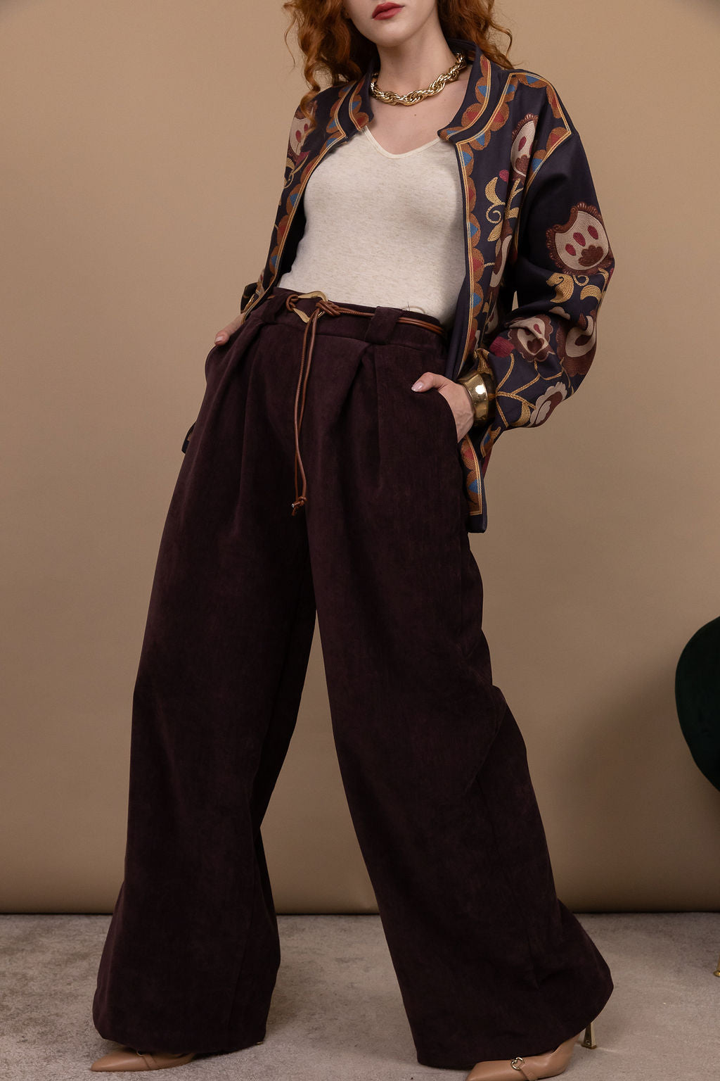 Pantalone Inizio - in ciniglia