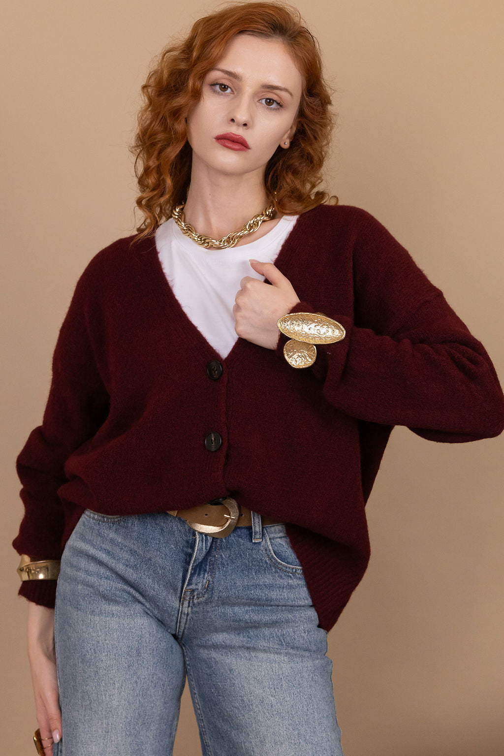 Cardigan Sander - 7% Lana