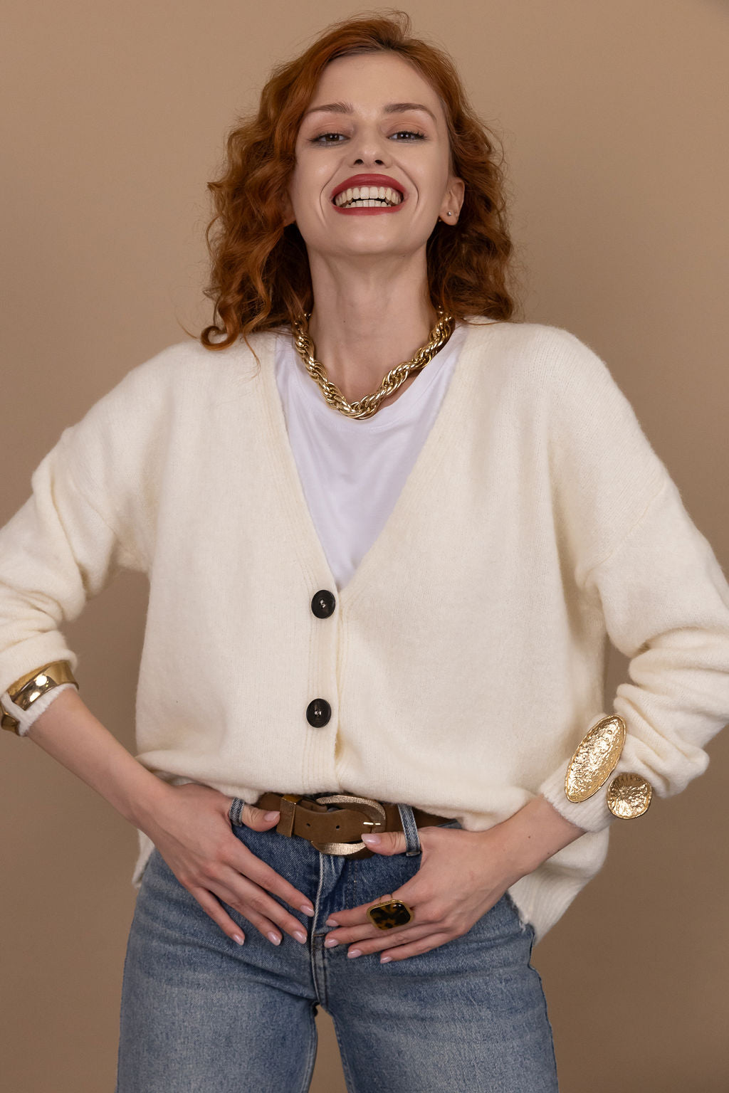Cardigan Sander - 7% Lana