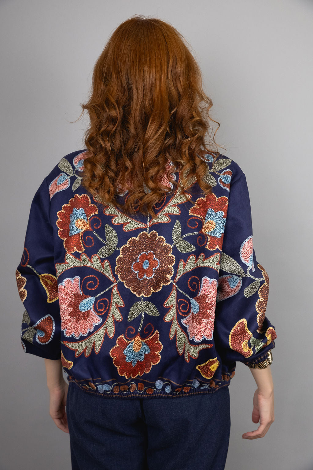 Giacchetto Begonia - in suede