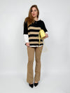 Pantalone Lag boot cut elasticizzato