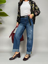 Jeans John con risvolto