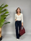 Jeans Charm elasticizzato con cintura
