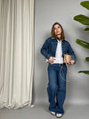 Giacchetto in denim Matrix