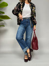 Jeans John con risvolto