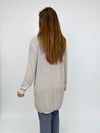 Cardigan in filo