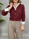 Cardigan Berlino bottoni gioiello