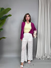 Pantalone in macramè
