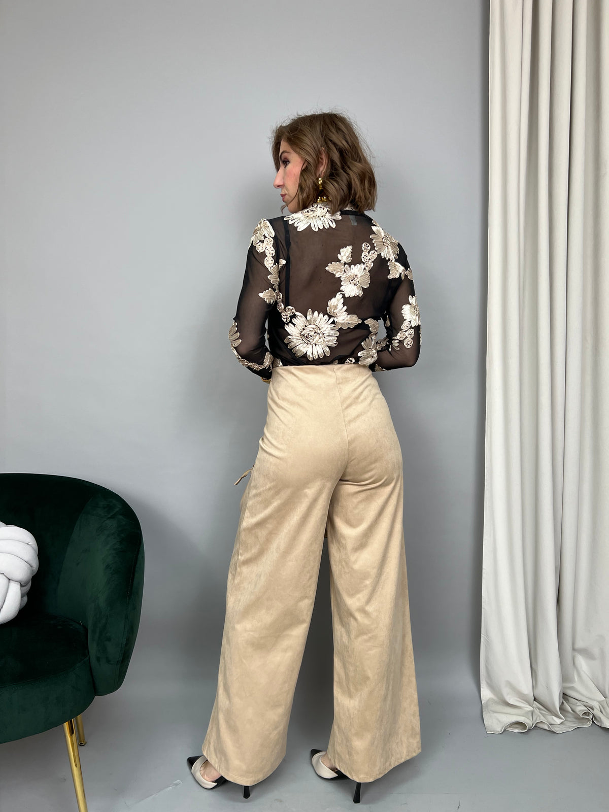 Pantalone Surprise - in suede