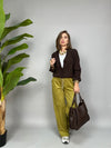 Pantalone Jey Pi in suede