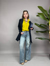 Jeans watch palazzo