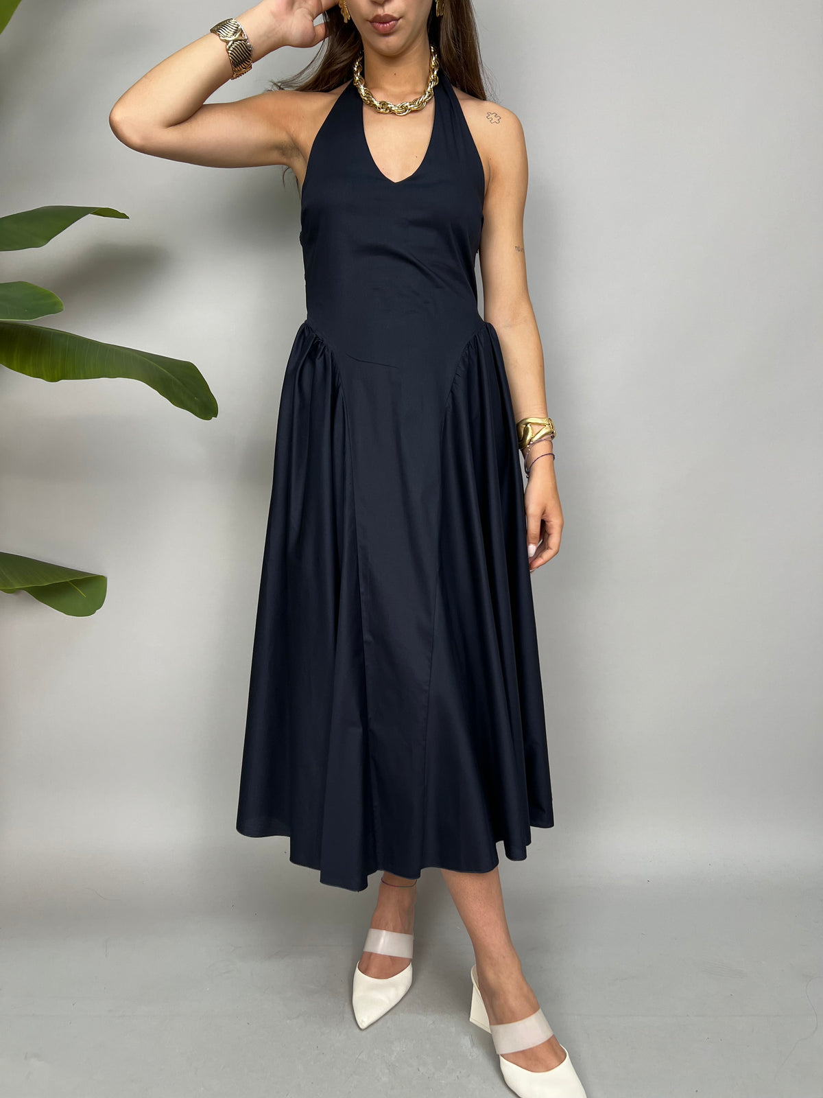 Vestito Halter - 100% Cotone