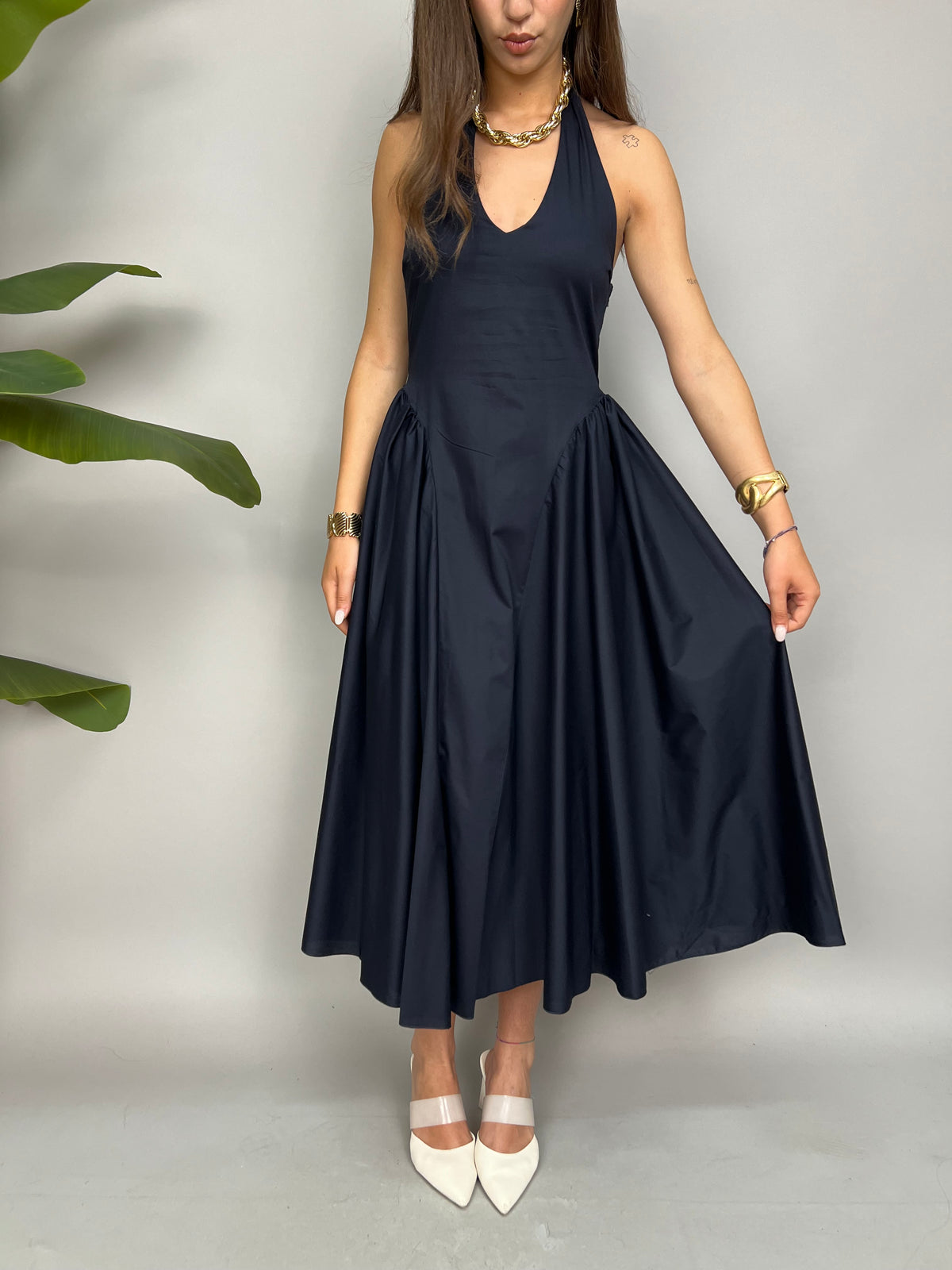 Vestito Halter - 100% Cotone