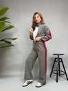 Felpa con zip Scarlet